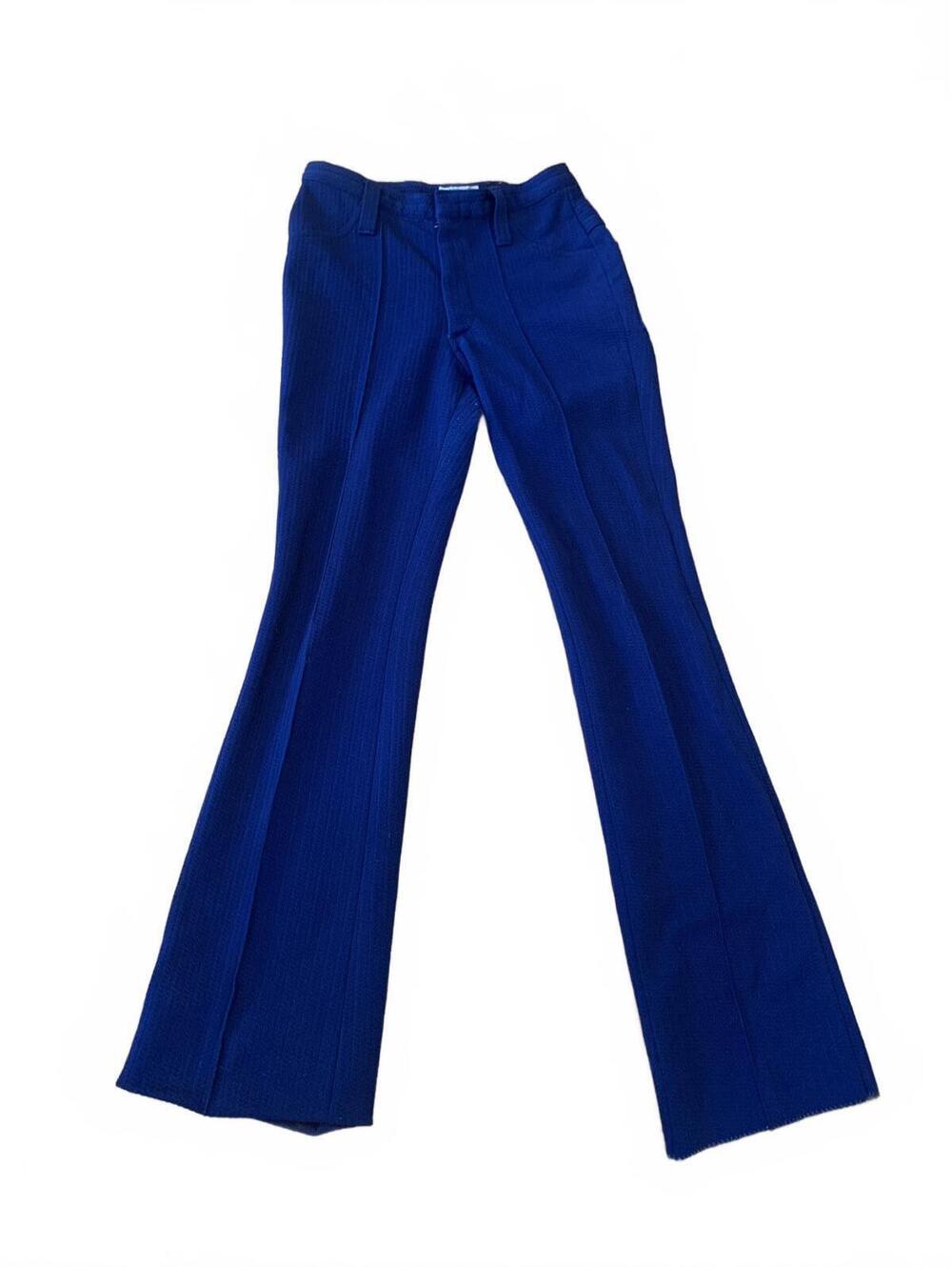 Vintage H Bar C Ranchwear Navy Blue Pants